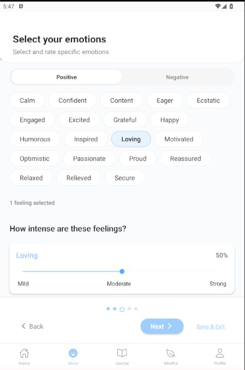 WAKHAL Specific Feelings