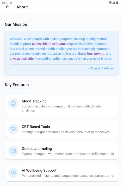 WAKHAL Support